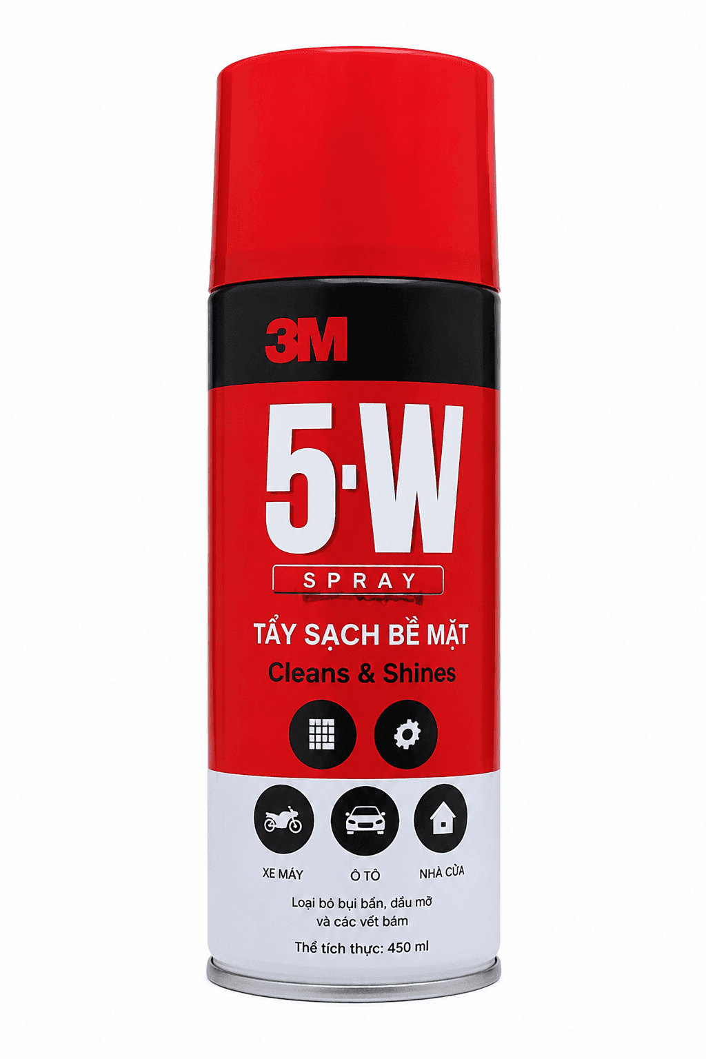 Bình xịt 3M 5W 1 lần xịt 5 lợi ích bất ngờ