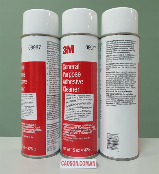 Bình xịt tẩy keo 3M 08987